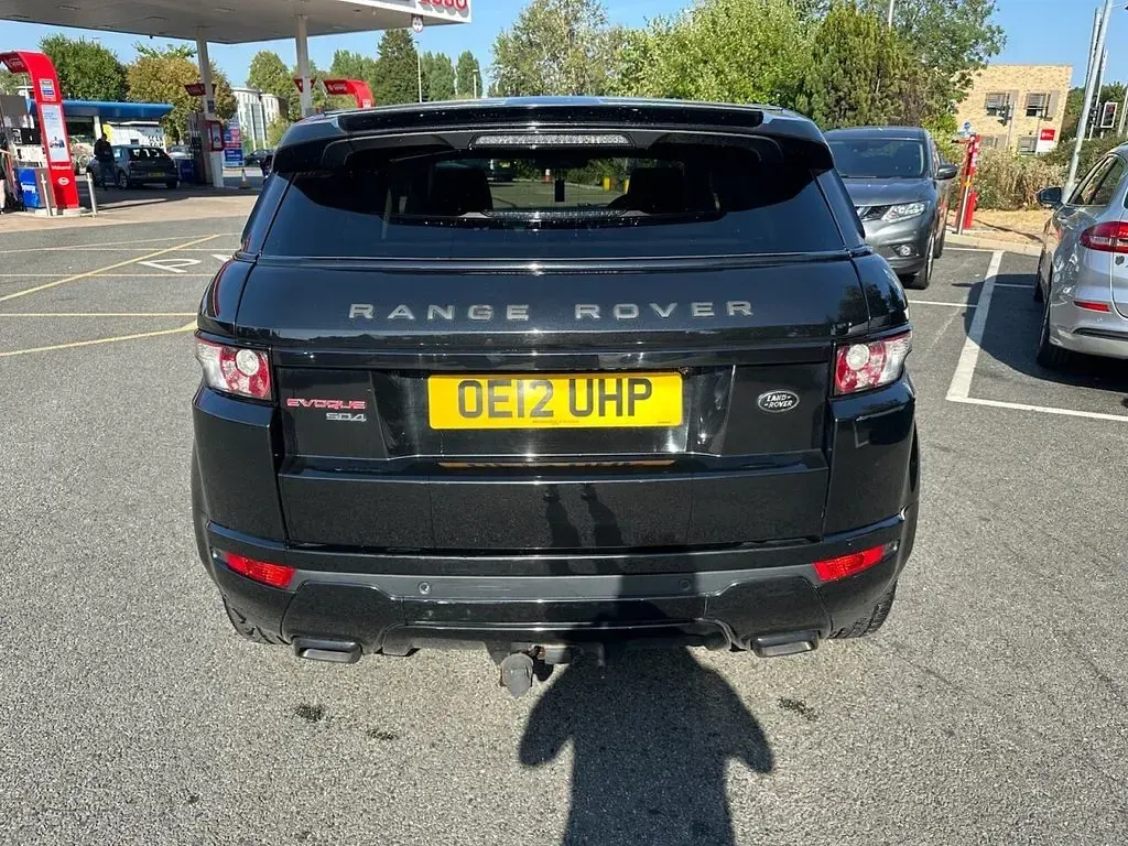 Used Land Rover Range Rover evoque Dynamic 190 HP (139 kW) 2012 Black SUV