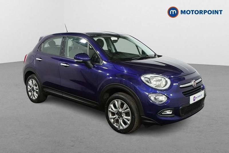 Blue Used 2016 Fiat 500X Pop Star SUV | £6,949 (Fair price) - Image 1/4