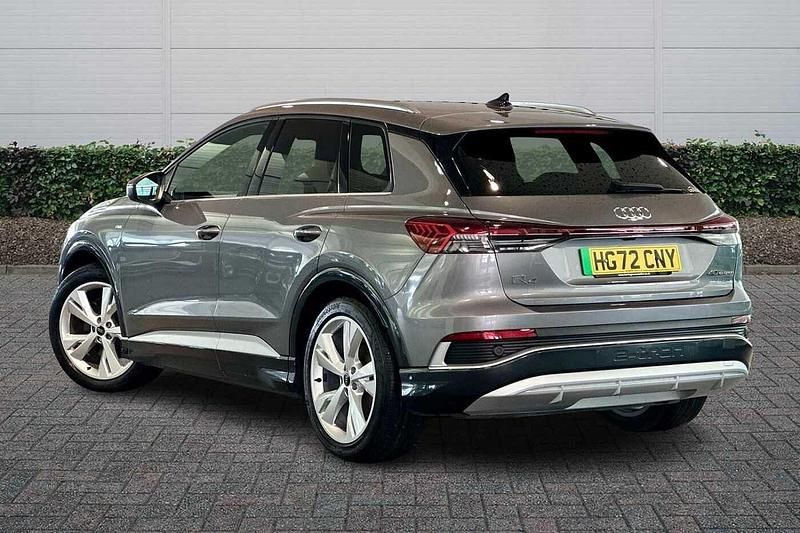 Used Audi Q4 e-tron S-Line 150 kW (204 HP) 2022 Grey SUV