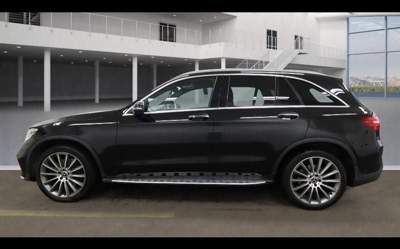 Used Mercedes GLC220 AMG line 2017 Black SUV