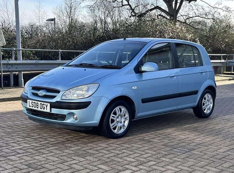 Used Hyundai Getz 95 HP (69 kW) 2008 Blue Hatchback