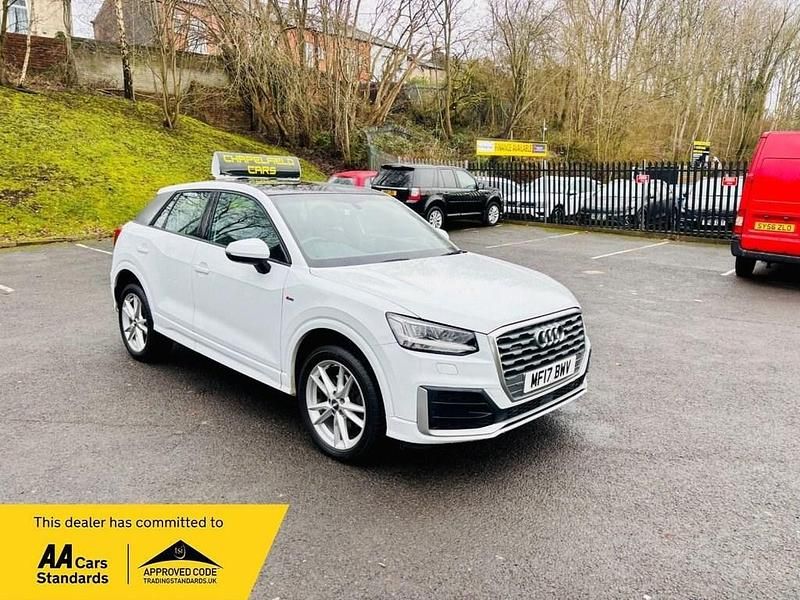 White Used 2017 Audi Q2 S-Line SUV | £13,745 (Fair price) - Image 1/4