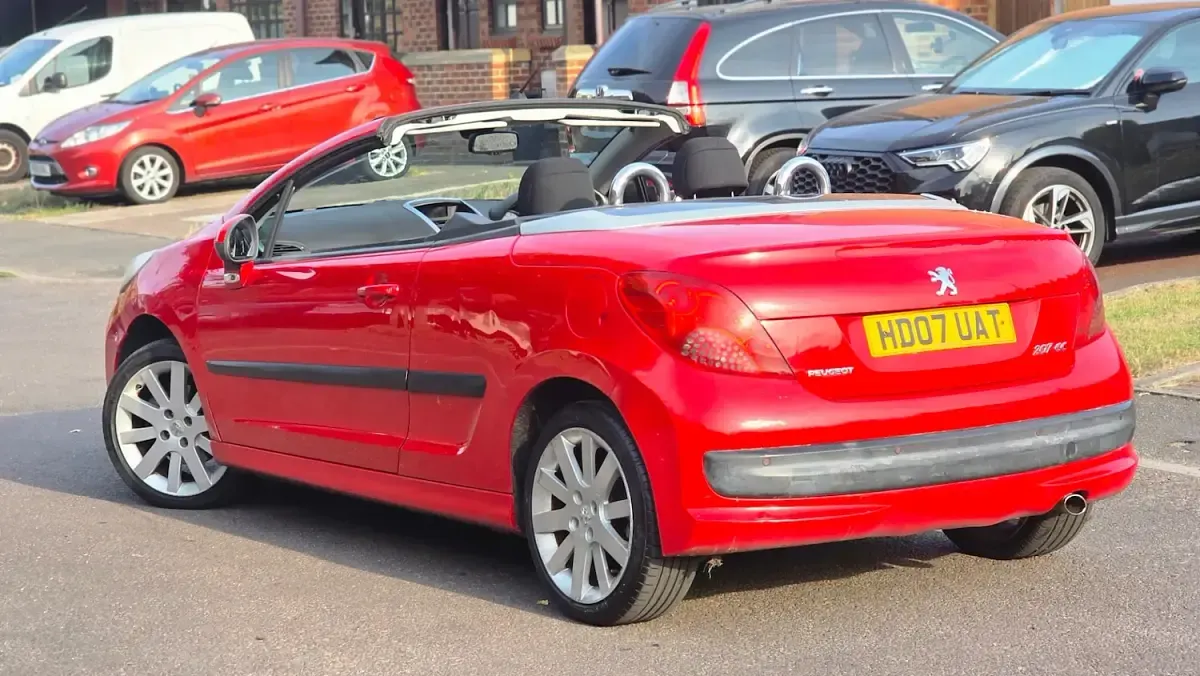 Used Peugeot 207 GTi 2007 Red Cabriolet