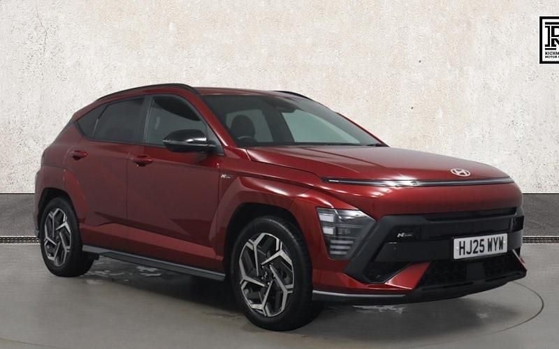 Red Used 2025 Hyundai Kona N Line SUV | £28,990 (Expensive) - Image 1/4