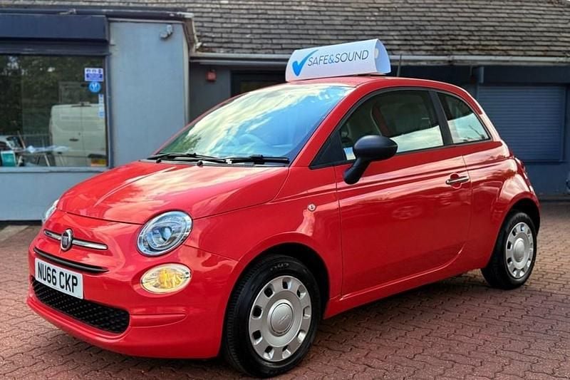 Pink Used 2016 Fiat 500 Pop Hatchback | £5,499 (Good price) - Image 1/1