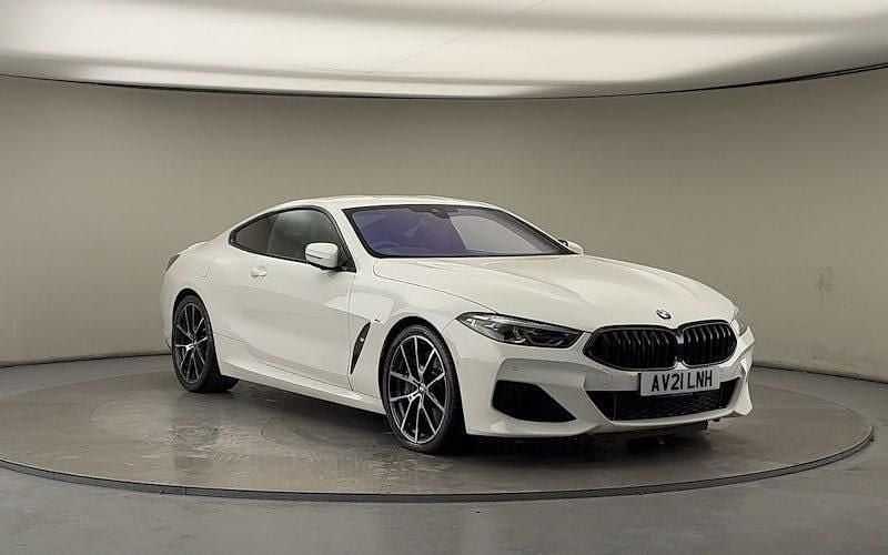 Alpine white Used 2021 BMW 840 Comfort Edition Coupe | £30,850 (Good price) - Image 1/4