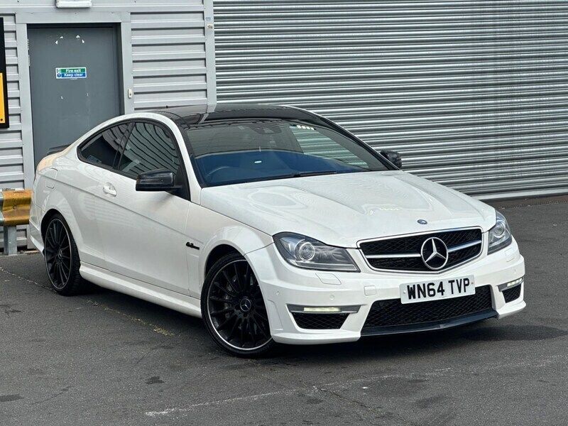 White Used 2014 Mercedes C63 AMG AMG Edition 1 Coupe | £21,999 (Super price) - Image 1/4