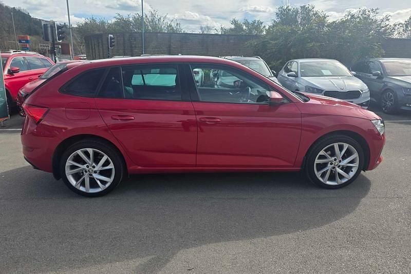 Used Skoda Scala SE L 2021 Red Hatchback