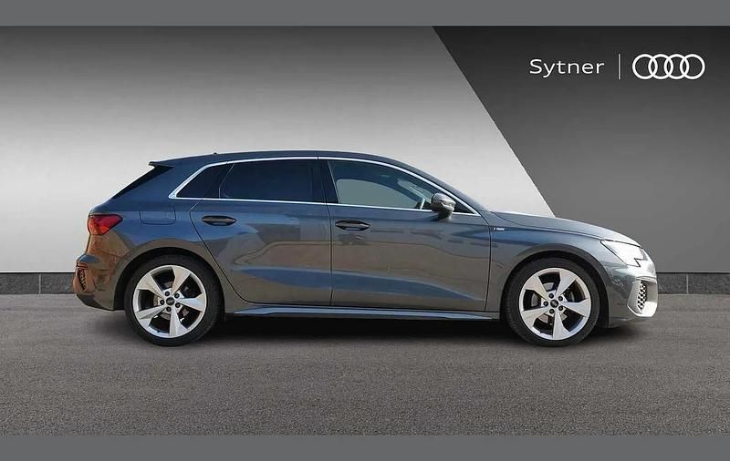 Used Audi A3 S-Line 150 HP (110 kW) 2023 Grey Sedan