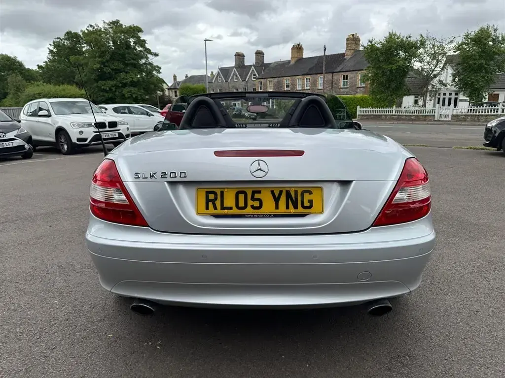 Used Mercedes SLK200 163 HP (119 kW) 2005 Silver Cabriolet