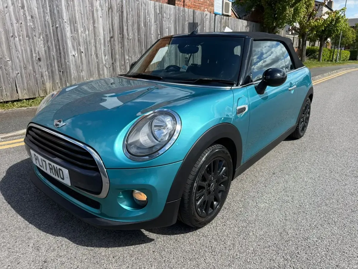 Used Mini Cooper Cabriolet 2017 Turquoise Cabriolet