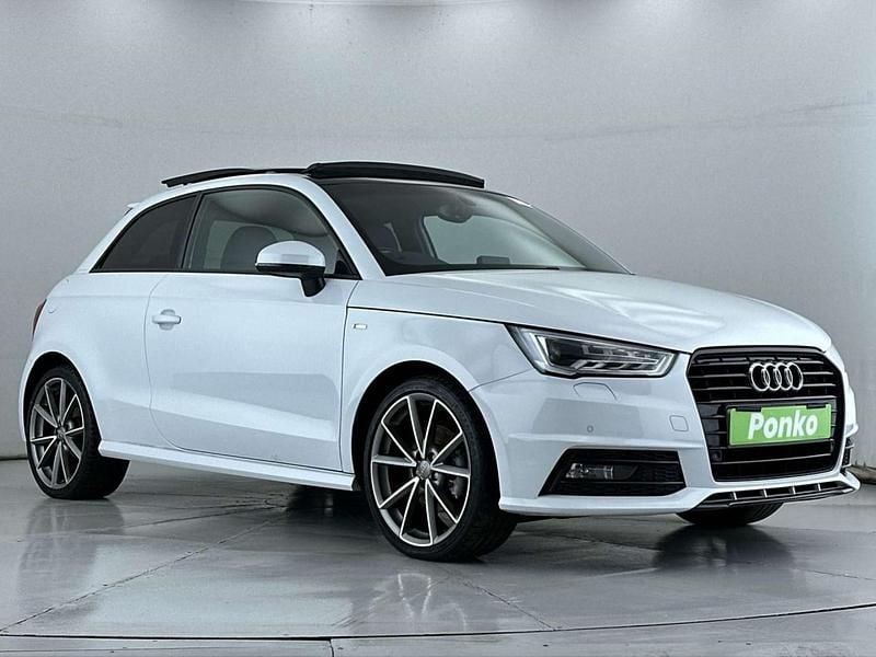 Used Audi A1 Black Edition 150 HP (110 kW) 2018 White Hatchback