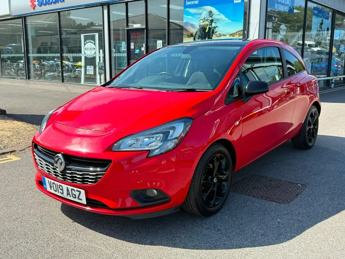 Used Vauxhall Corsa 75 HP (55 kW) 2019 Red Hatchback