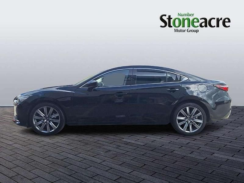 Begagnad Mazda 6 Inclusive 150 HK (110 kW) 2019 Svart Sedan