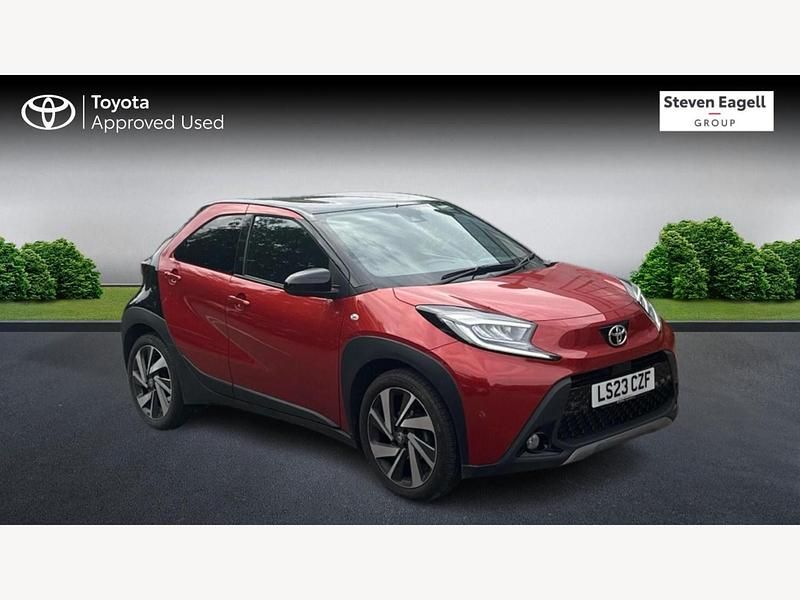 Red Used 2023 Toyota Aygo X SUV | £14,335 - Image 1/3