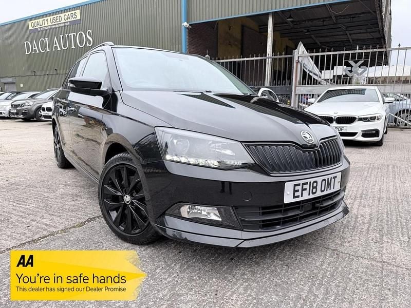 Used Skoda Fabia Monte Carlo 110 HP (80 kW) 2018 Black Estate