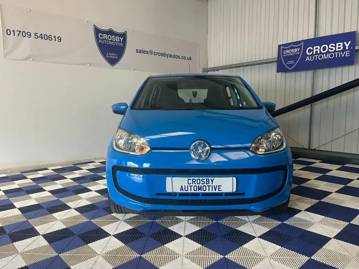 Used VW up! move up! 60 HP (44 kW) 2014 Blue Hatchback