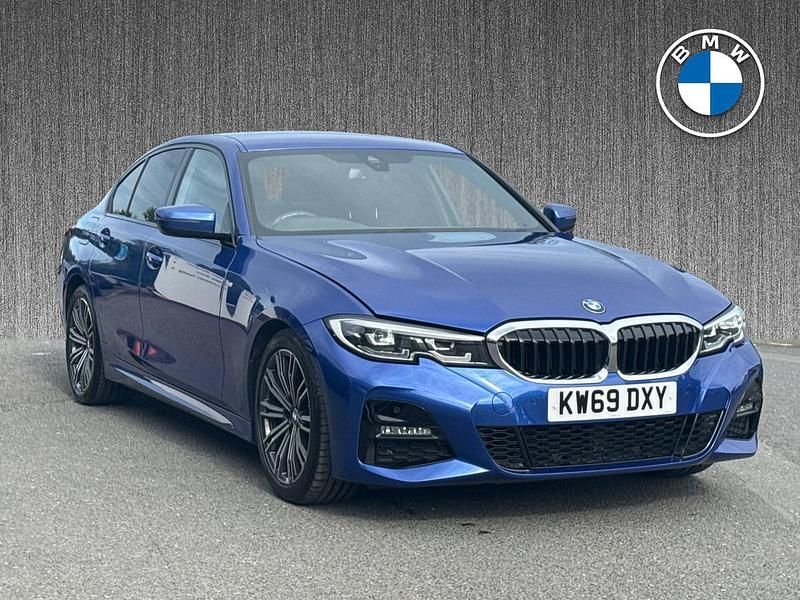 Blue Used 2019 BMW 320 M Sport Sedan | £19,699 (A bit pricey) - Image 1/4