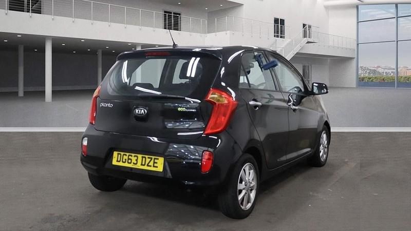 Used Kia Picanto 85 HP (62 kW) 2013 Black Hatchback