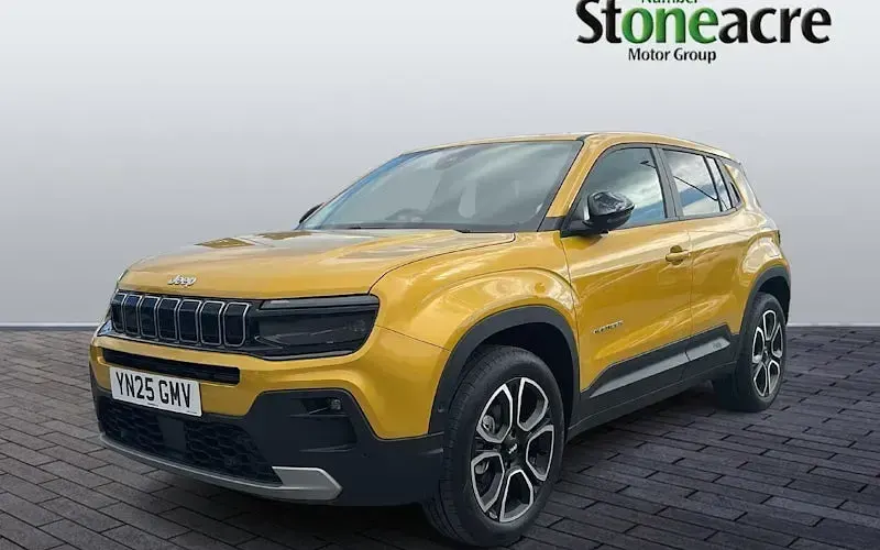 New Jeep Avenger Summit 101 HP (74 kW) 2025 Yellow SUV