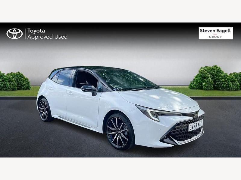 White Used 2023 Toyota Corolla Sport Hatchback | £23,066 (A bit pricey) - Image 1/3