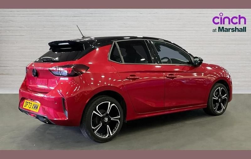 Used Vauxhall Corsa 99 HP (72 kW) 2023 Red Hatchback