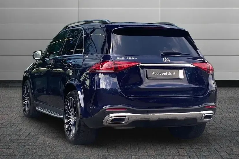 Used Mercedes GLE400 AMG line 325 HP (239 kW) 2022 Blue SUV