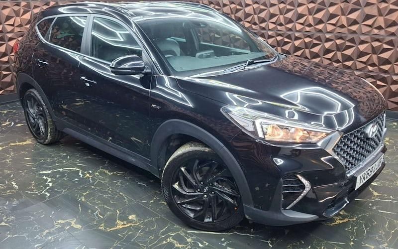 Black Used 2020 Hyundai Tucson N Line SUV | £14,249 (Fair price) - Image 1/4
