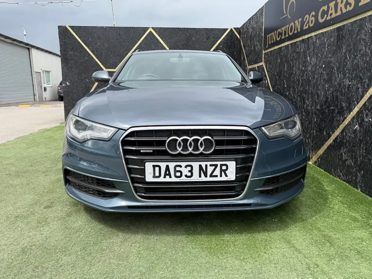 Used Audi A6 S-Line 2014 Blue Estate