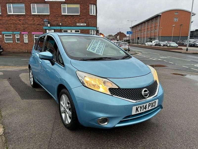 Used Nissan Note Acenta Premium 98 HP (72 kW) 2014 Blue Hatchback