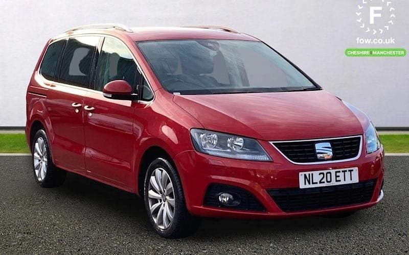 Red Used 2020 Seat Alhambra SE MPV | £19,799 (A bit pricey) - Image 1/3