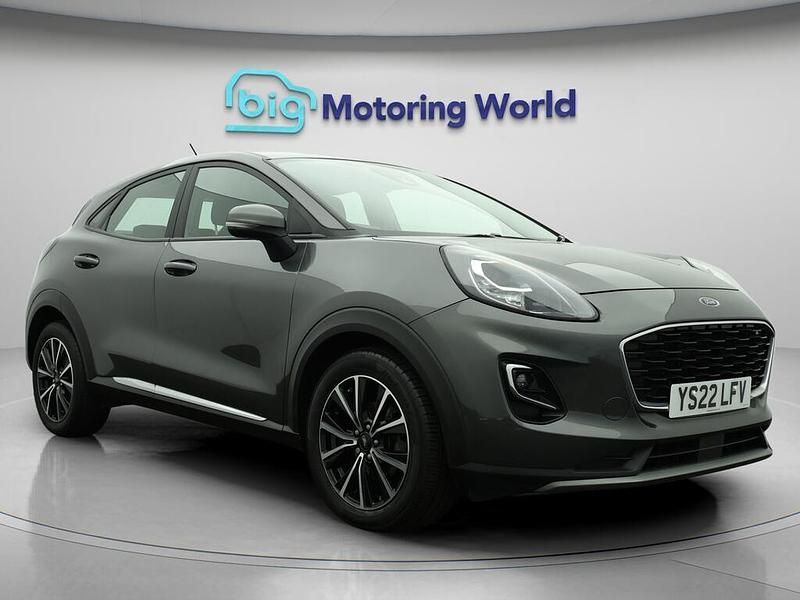 Grey Used 2022 Ford Puma Gen-E Titanium Hatchback | £12,600 (Good price) - Image 1/4