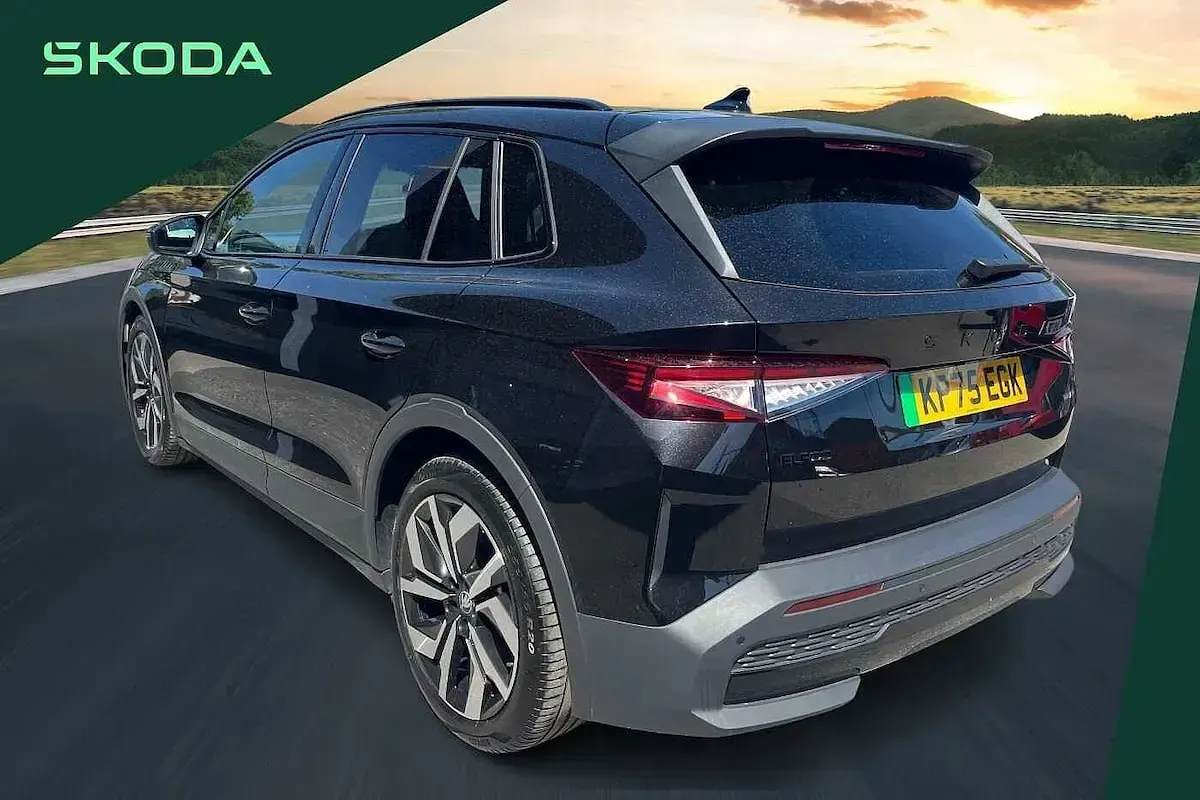 Used Skoda Elroq SportLine 154 kW (210 HP) 2025 Black magic pearl effect SUV