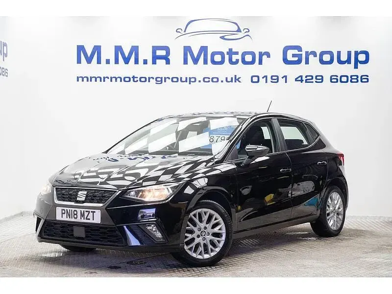 Used Seat Ibiza SE Technology 75 HP (55 kW) 2018 Black Hatchback
