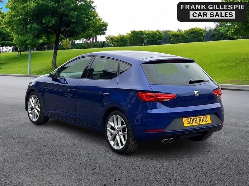 Used Seat Leon FR 2018 Blue Hatchback