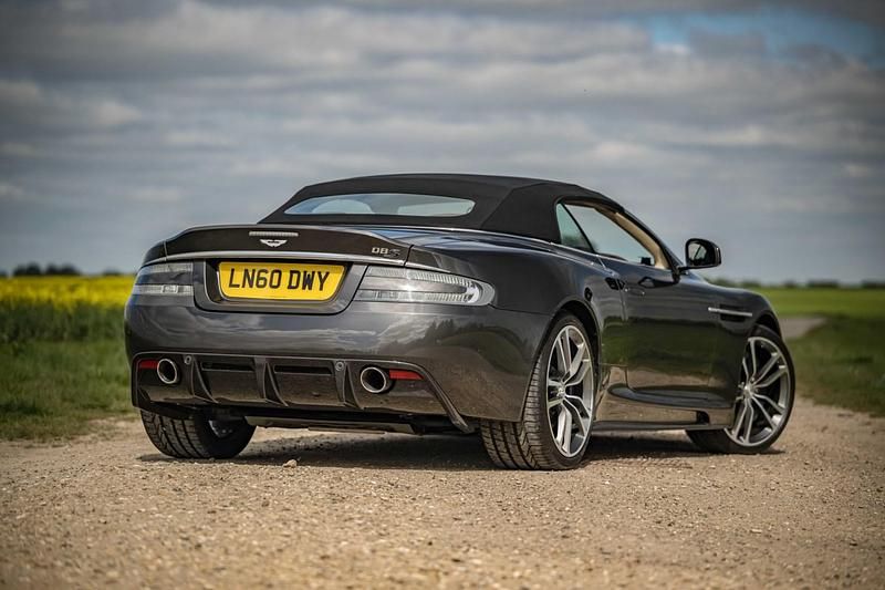 Used Aston Martin DBS 517 HP (380 kW) 2010 Silver Cabriolet