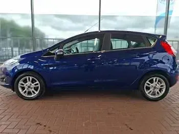 Used Ford Fiesta Zetec 100 HP (73 kW) 2016 Blue Hatchback