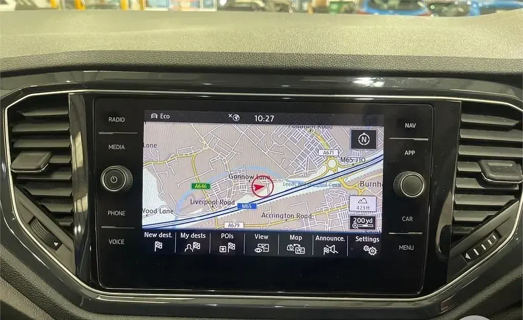 Used VW T-Roc SEL 150 HP (110 kW) 2018 Ravenna blue SUV