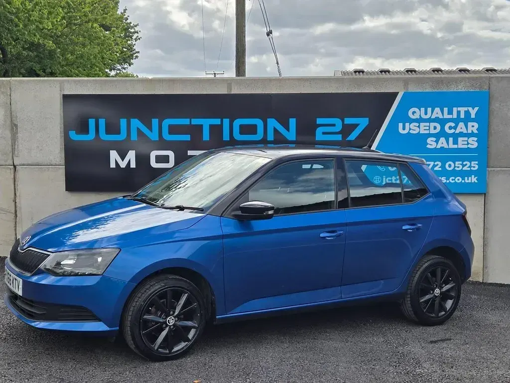 Used Skoda Fabia Colour Edition 2016 Blue Hatchback