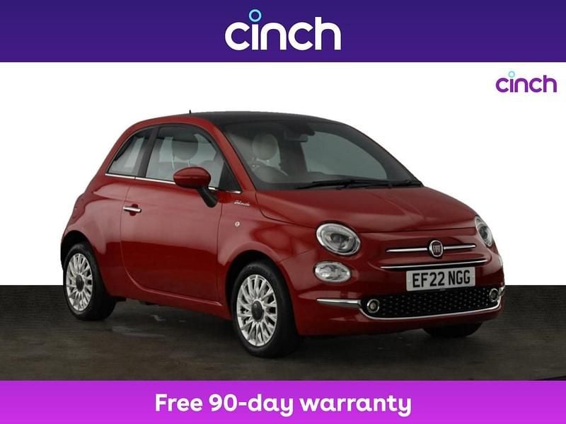 Red Used 2022 Fiat 500 Dolcevita Hatchback | £10,149 - Image 1/3