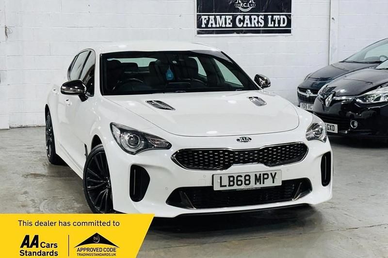 White Used 2019 Kia Stinger GT-Line Hatchback | £10,500 (Good price) - Image 1/1