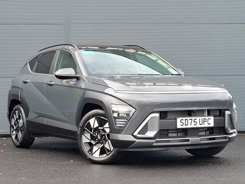 Pearl ecotronic grey New 2025 Hyundai Kona Ultimate SUV | £24,998 (Fair price) - Image 1/4