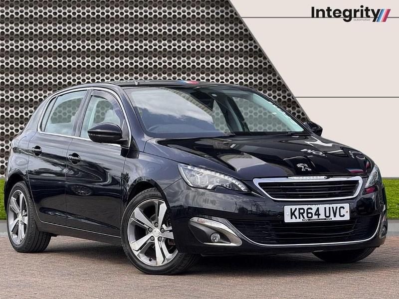 Used Peugeot 308 Allure 115 HP (84 kW) 2014 Black Hatchback