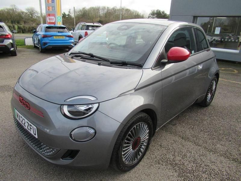 Used Fiat 500e Red 69 kW (95 HP) 2022 Grey Hatchback