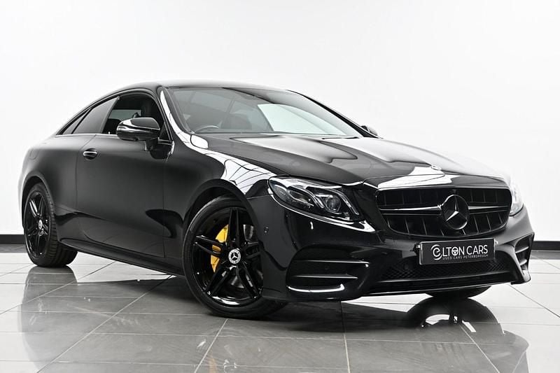 Black Used 2019 Mercedes E220 AMG line Coupe | £20,495 (Fair price) - Image 1/4