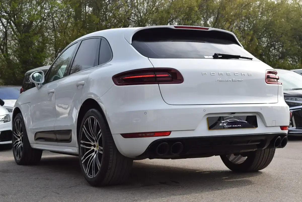 Used Porsche Macan Turbo Performance Package 2026 White SUV