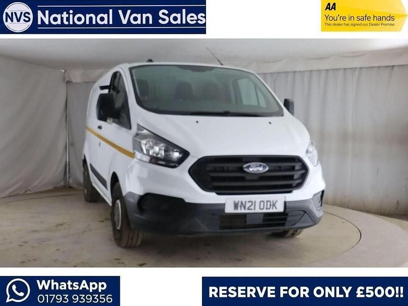 Used Ford Transit Custom S 105 HP (77 kW) 2021 White Van