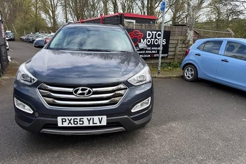Used Hyundai Santa Fe Premium 194 HP (142 kW) 2015 Blue SUV