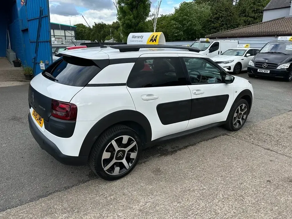 Used Citroën C4 Cactus Flair 82 HP (60 kW) 2018 White Hatchback