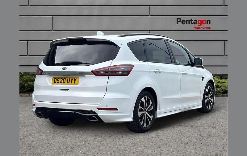 Begagnad Ford S-MAX ST-Line 187 HK (137 kW) 2020 Vit Minibuss